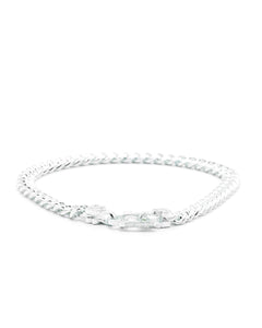 Flat Curb Link Bracelet (5MM)